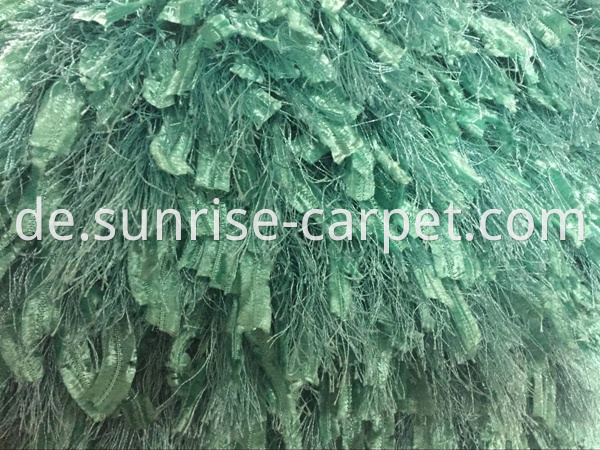 Silk Feather Elastic Yarn Mix Shaggy Rug